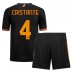 Günstige AS Roma Bryan Cristante #4 Babykleidung 3rd Fussballtrikot Kinder 2023-24 Kurzarm (+ kurze hosen)